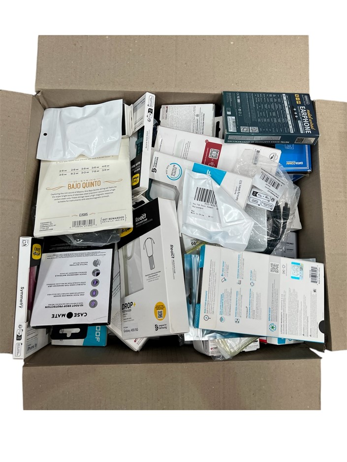 Assorted Electronics & Accessories (Medium Box) NB: Products Are Untested/C