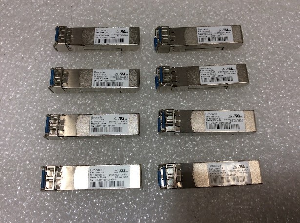Brocade 57-1000027-01 SFP+ Transceiver Module (Lot of 8)