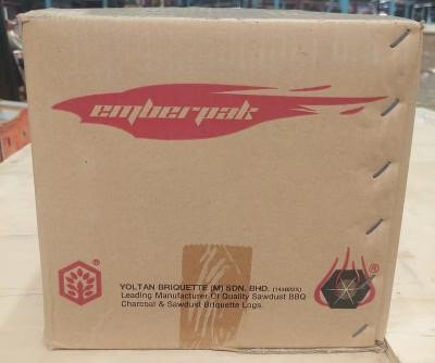 2 BOXES YSDB - L10,Sawdust Briquette.
