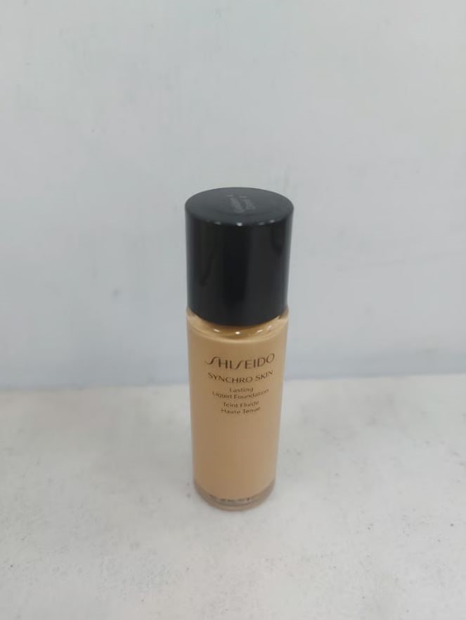 Shiseido Lasting Liquid Foundation Shade Golden 4 Model SH13132T 5 Testers
