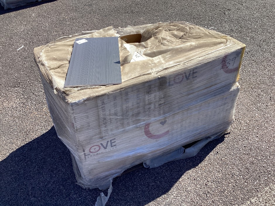 Pallet of Assorted Tiles Black Sesame 30cm x 60cm