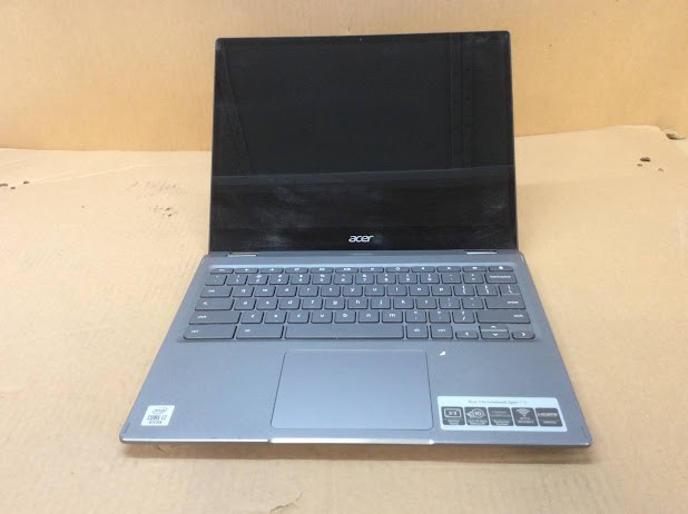 ACER CHROMEBOOK SPIN CP713-2W Laptop I7-10GEN unknown RAM&HDD