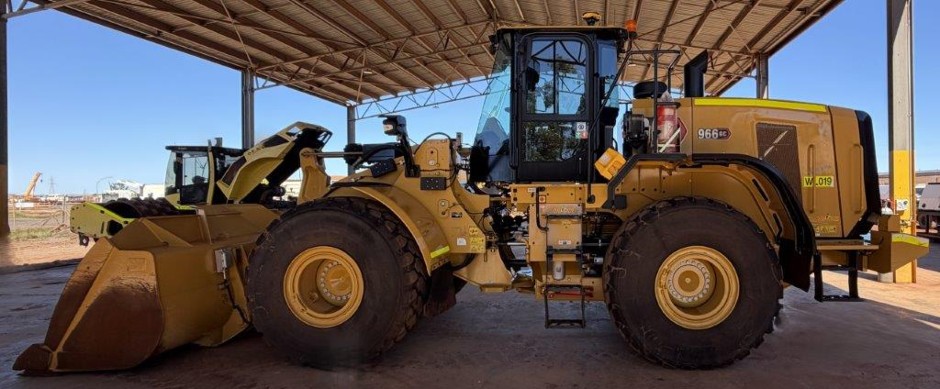 Caterpillar 966GC Wheel Loader with Trimble Earthworks 3D GPS