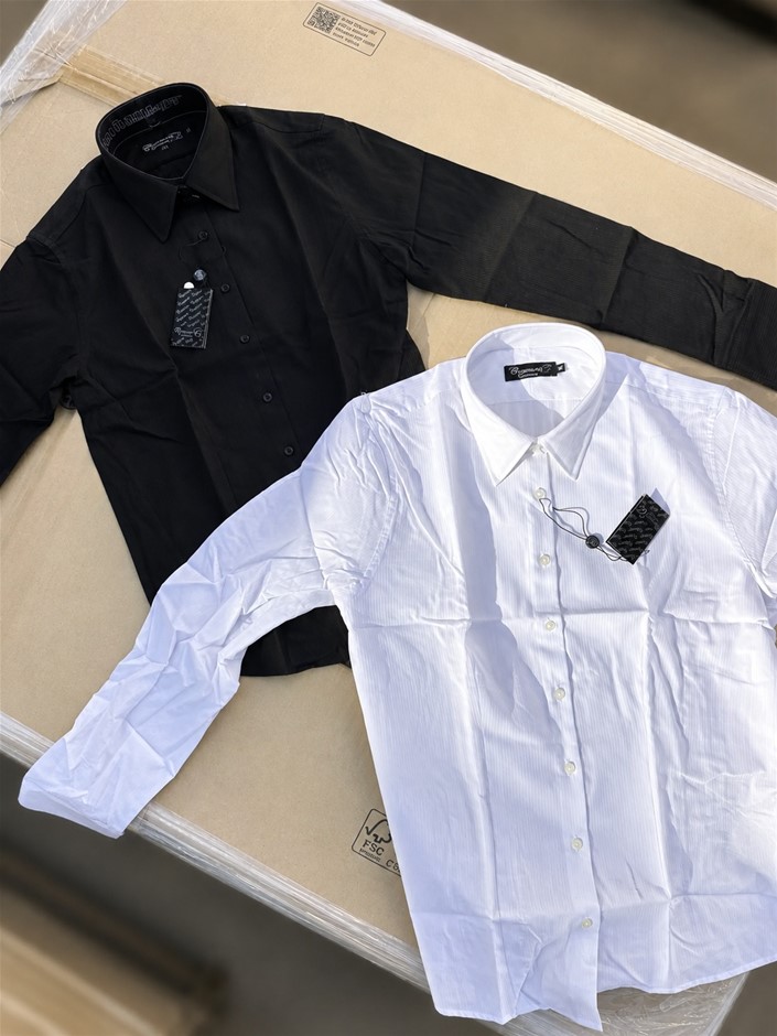 Approx. 120 x Ladies Long Sleeve Formal Business Shirts – 72 x White Shirts