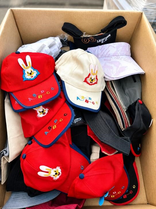 Approx. 60 x Assorted Caps & Hats – Baseball Caps, Bucket Hats & Casual Cap