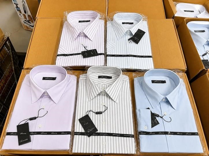 450 Pieces Women's Sleeve Business Dress Shirts, Assorted Colours, Sizes &