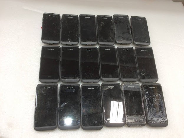 Honeywell Mixed Model Handheld Mobile Computer (Lot of 18)
