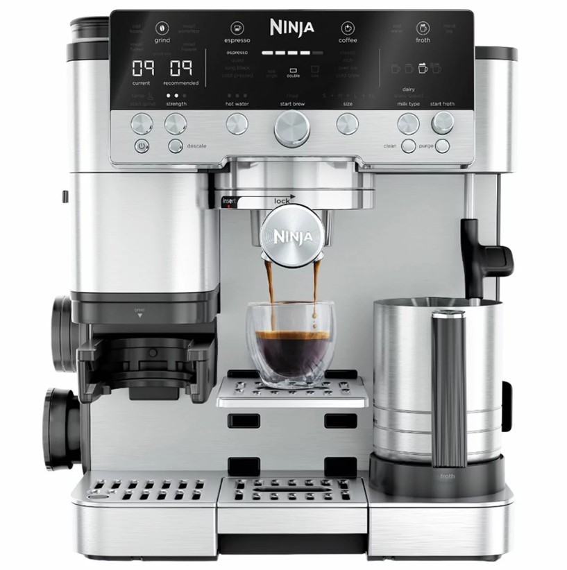 NINJA Luxe Café Espresso Machine, ES601ANZ. NB: Minor use.