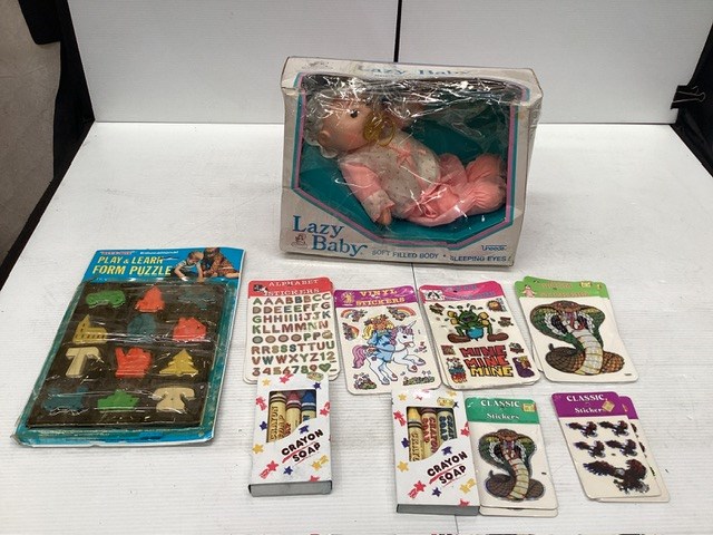 Assorted Old Toys