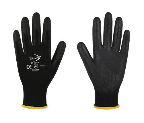 288 Pairs x DERMA CARE Multi-Purpose Light Weight Gloves, Size M, Machine K
