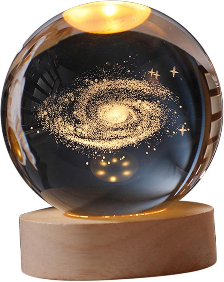 2.36inch Night Lamp, with Base Astronomy Night Lamp LED Light Bedside Lamp