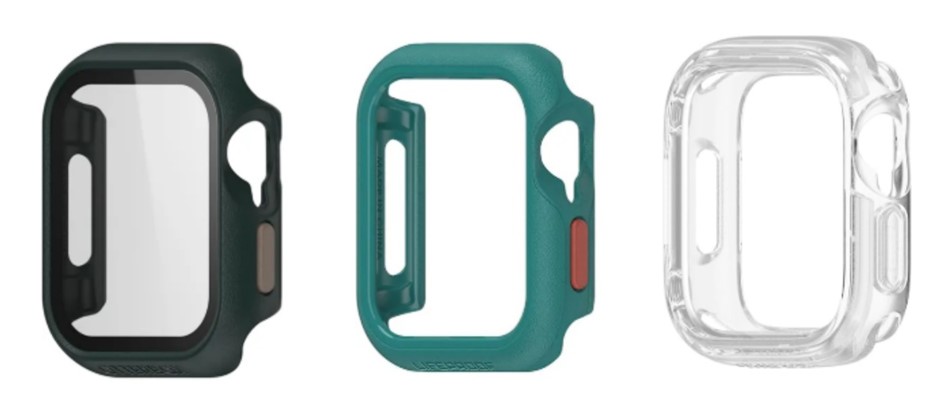Apple Watch Bumper Bundle: 1 x OtterBox Bumper for Series 9/8/7-41mm (Clear