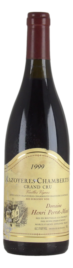 Domaine Henri Perrot Minot Mazoyeres Chambertin Grand Cru VV 1999 (1x750mL)