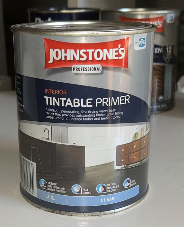JOHNSTONE'S Interior Tintable Primer (1L) (Clear)