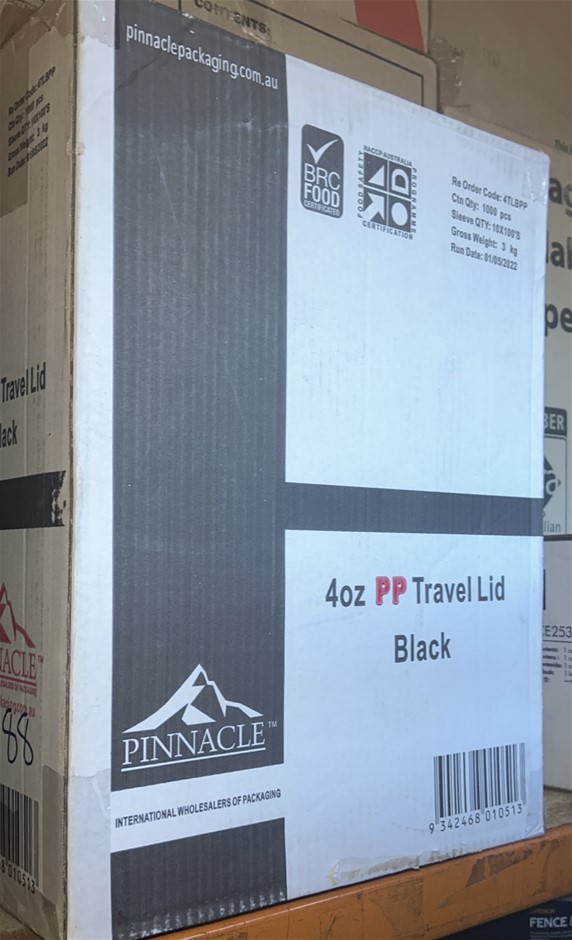 Box of Coffee Cup Lids (4oz) (1000 Pieces)