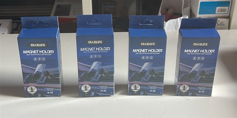 4x MAXLIFE Magnet Phone Holders