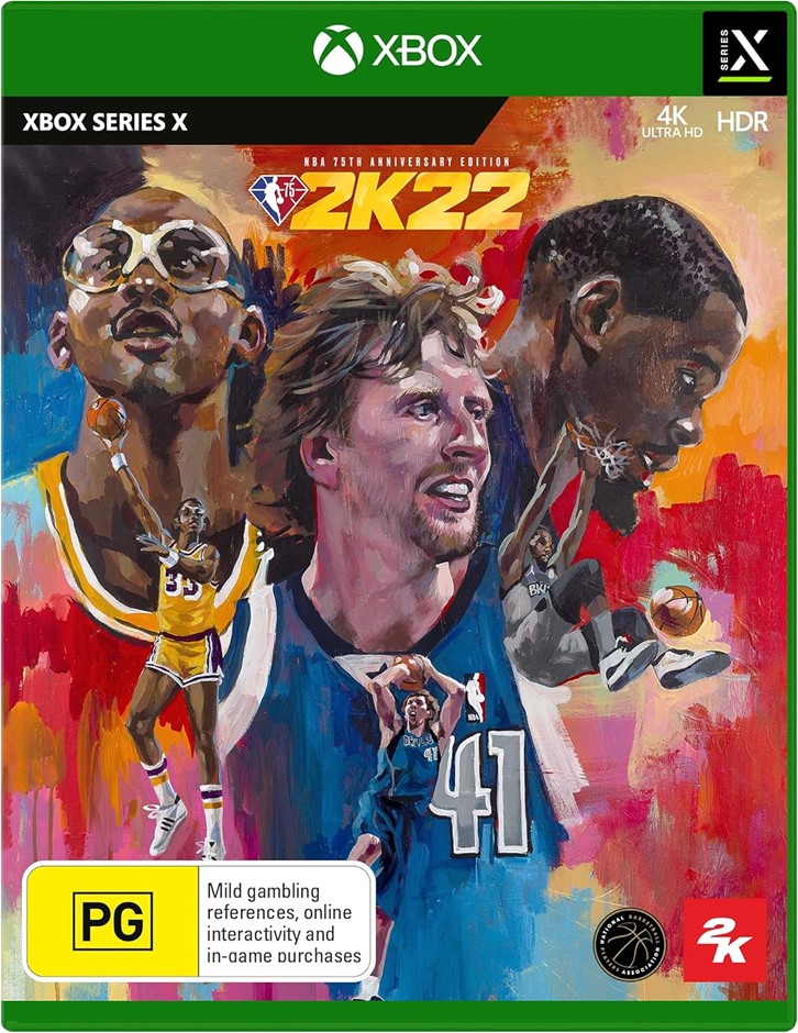 NBA 2K22 75th Anniversary Edition - Xbox Series X. Buyers Note - Discount