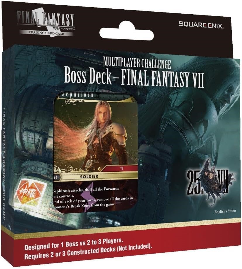 FINAL FANTASY Multiplayer Challenge Boss Deck Final Fantasy VII. NB: Slight