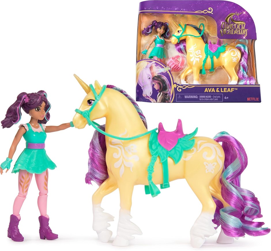 1 x Unicorn Academy, River Unicorn & 1 x Unicorn Academy, Glacier Unicorn
