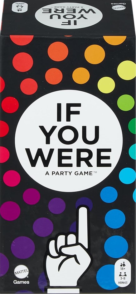 3 X MATTEL GAMES If You Were a Party Game for Grown-Ups