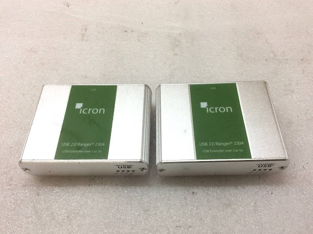 Icron USB 2.0 Ranger 2304 USB Extender over Cat 5e (Lot of 2)