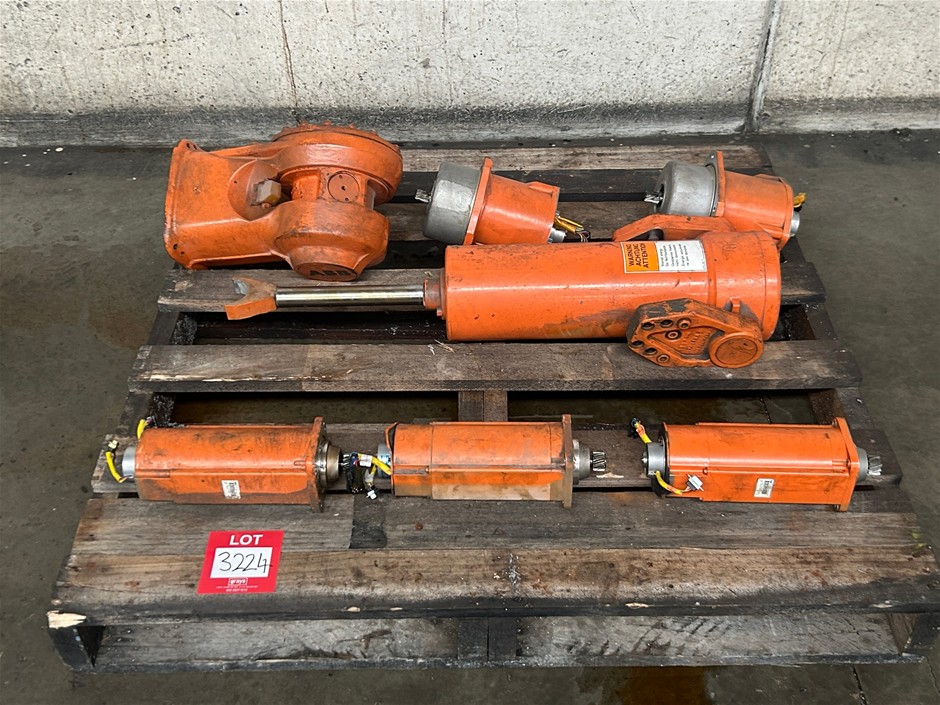 Pallet of Assorted ABB Robot Spare Parts