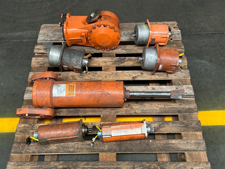 Pallet of Assorted ABB Robot Spare Parts