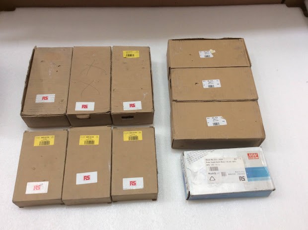 MEAN WELL HRPG-150-7.5&SP-200-15&AD-55A Switching Power Supply (Lot of 10)