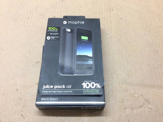 Mophie Juice Pack Air Black Battery Case for iPhone 6 - New