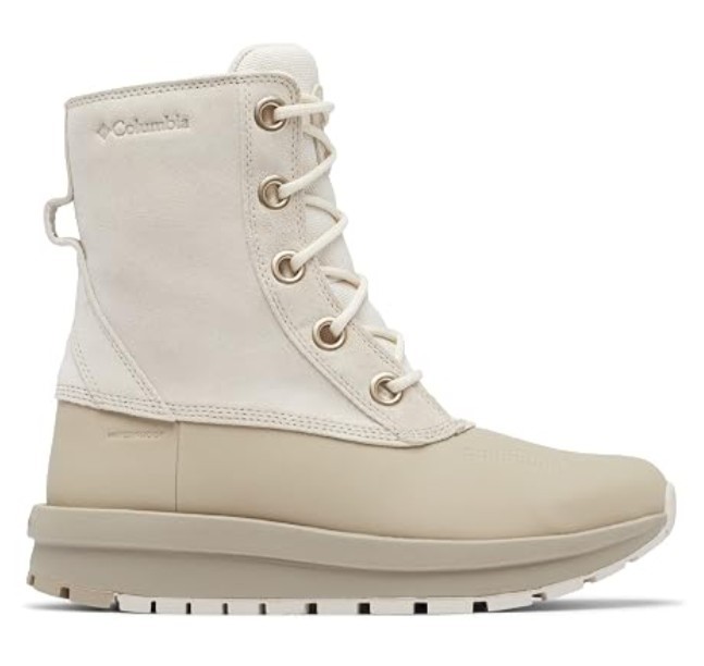 Columbia Women's Moritza Shield Omni-Heat Hiking Boots, Fawn, Canvas Tan, U