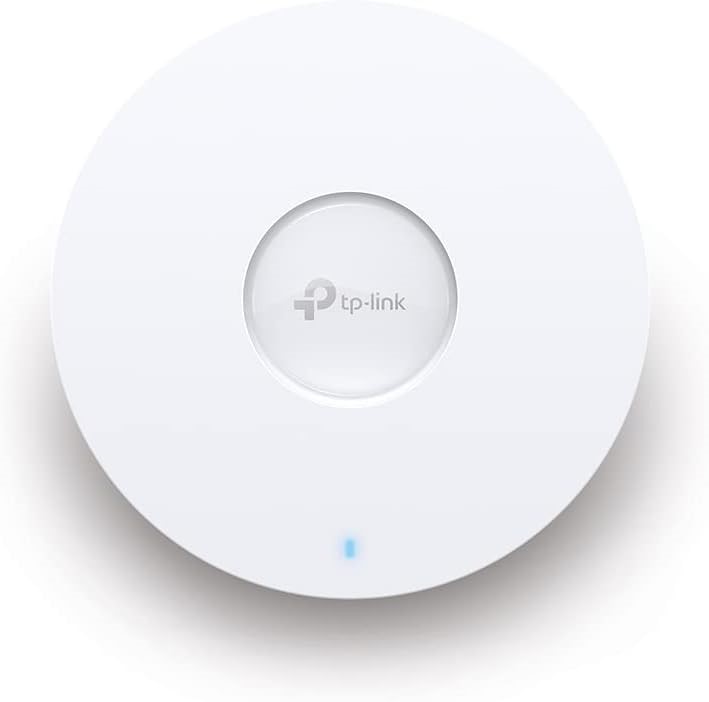 OMADA AX3000 Ceiling Mount Wi-Fi 6 Access Point, 160 MHz, 1Gbps Ethernet Po