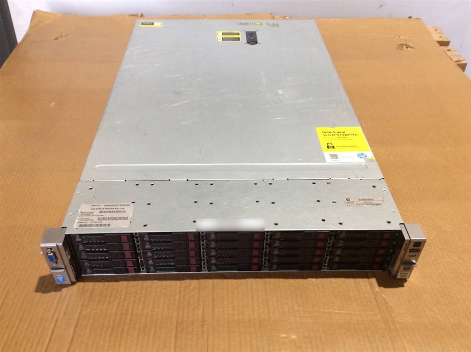 HPE ProLiant DL380p Gen8 2xE5-2670 0 256GB 25X600gb(Total 15TB) Rack Server