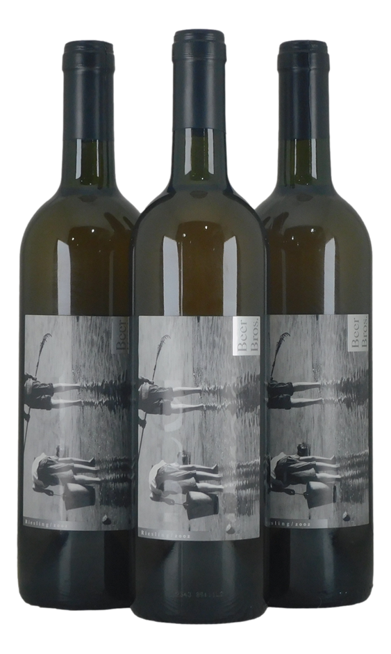 Beer Bros. Riesling 2002 (3x 750mL), Barossa Valley.