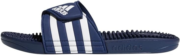 ADIDAS Adults' Adissage Slides, Size US6 / UK6, DarkBlue/CloudWhite/DarkBlu