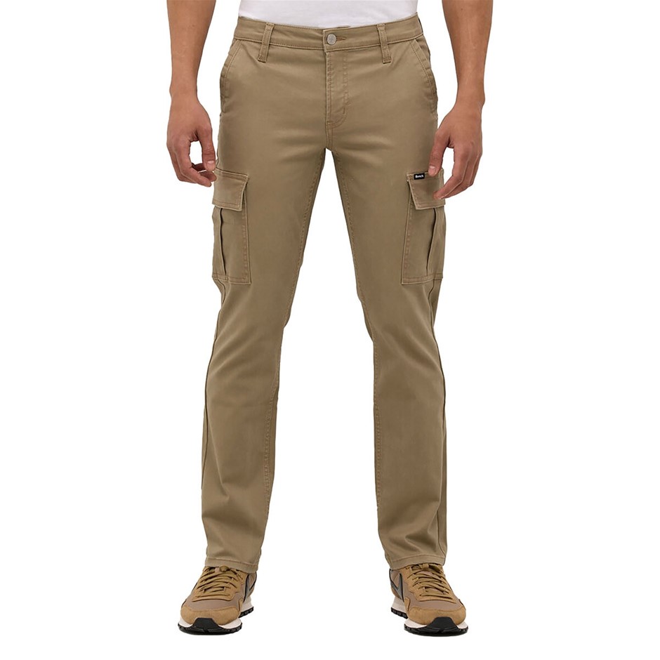 BENCH Men's Cargo Pants, Size 32x32, 98% Cotton, Beige. Buyers Note - Disc