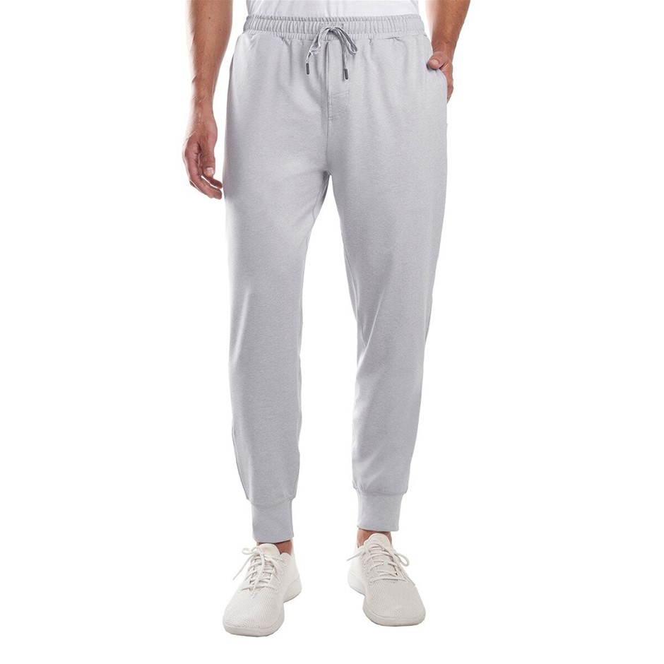 SIGNATURE Men's Active Jogger, Size XL, Light Grey. Buyers Note - Discount