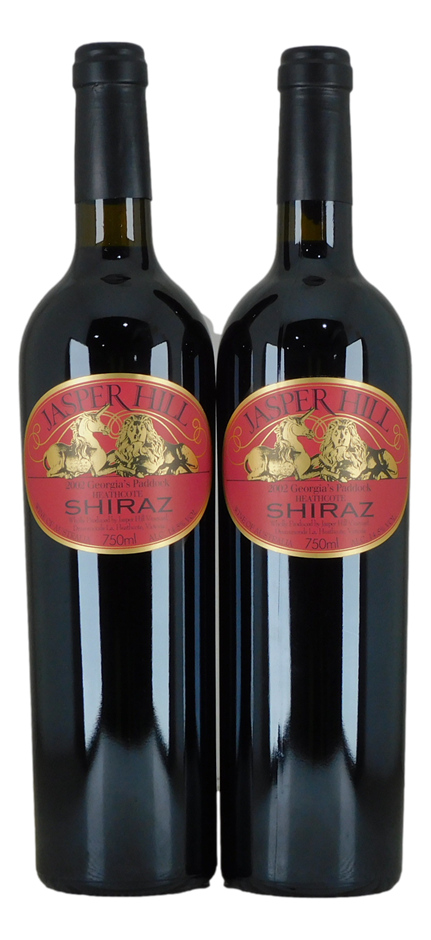 Jasper Hill Georgia`s Paddock Shiraz 2002 (2x 750ml), Heathcote. Cork