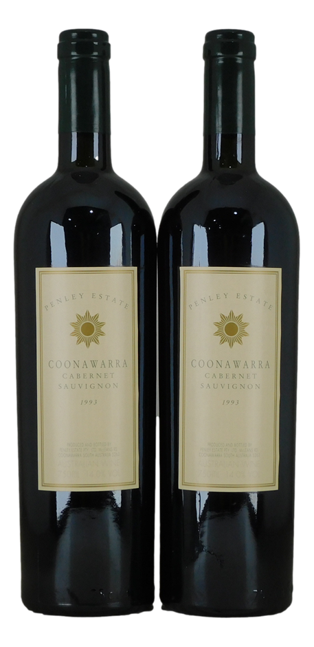 Penley Estate Cabernet Sauvignon 1993 (2x 750mL), Coonawarra.