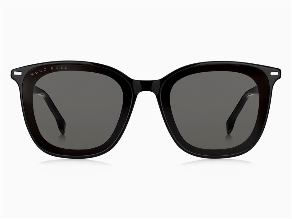 HUGO BOSS Polarized Sunglasses, 60-15-145, 1292/F/SK, Black (807M9). RRP: $