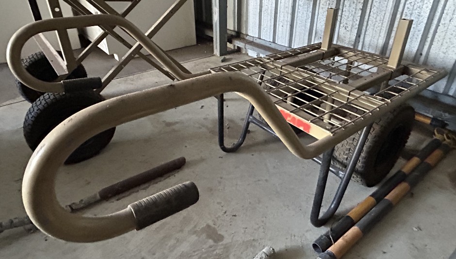 <p>Brick Wheel Barrow</p>