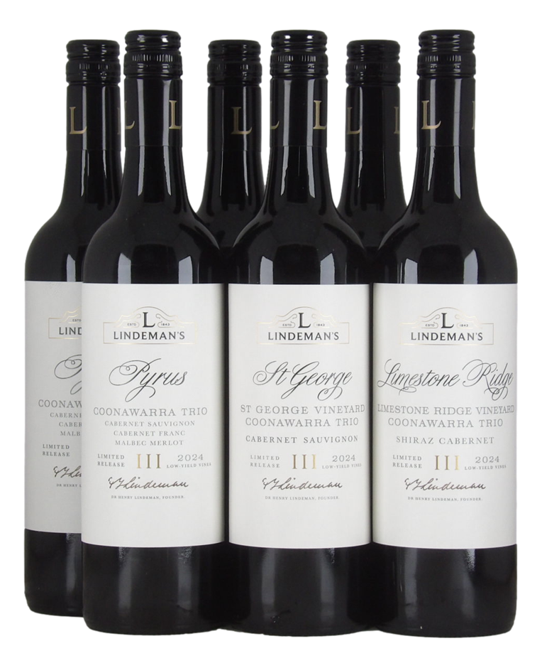 Lindemans Trio 2024 Mixed Pack (6x 750mL