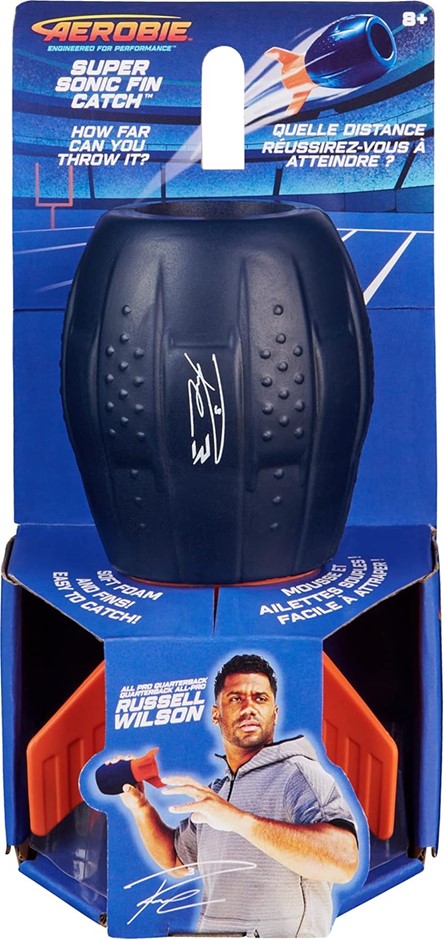 13 x AEROBIE Super Sonic Fin Catch Football Toy