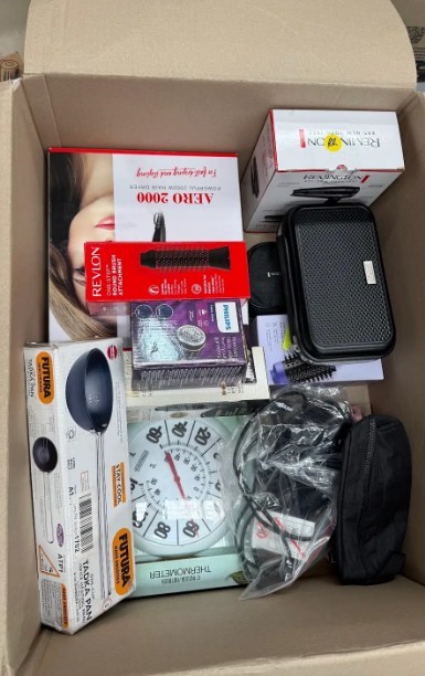 Assorted Appliances, Brands incl: Revlon, Philips and more. NB: WAHLS is no