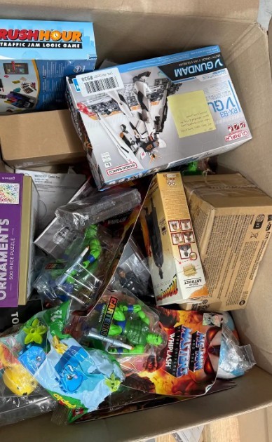Assorted Childrens Toys, including Marvel figurines, puzzles and more