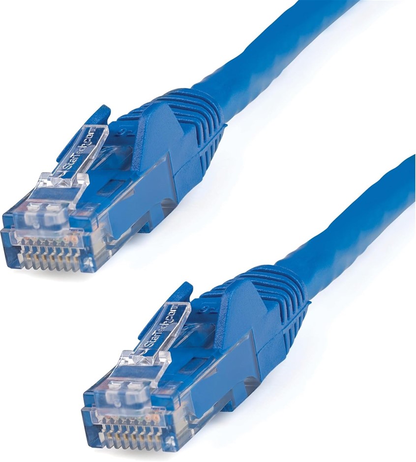 StarTech 75ft CAT6 Ethernet Cable - Blue CAT 6 Gigabit Ethernet Wire