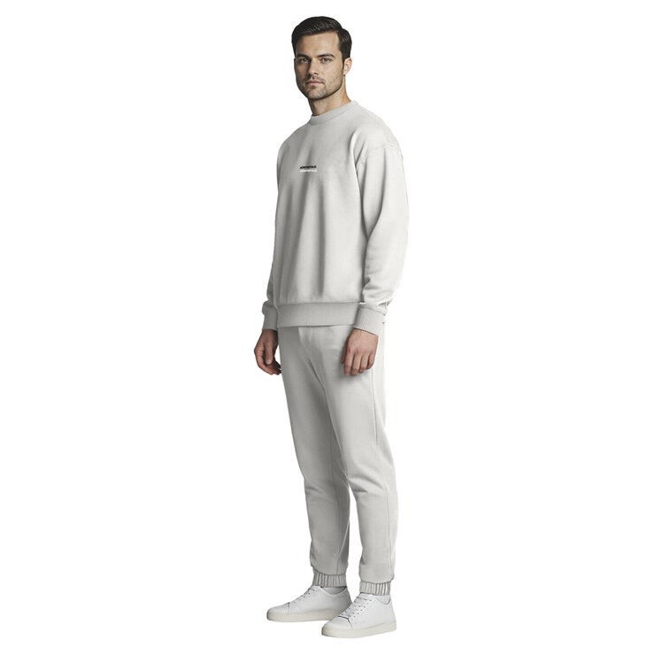 AEROPOSTALE Men's Fleece Sweater, Size S, Bone, Cotton, Bone. NB: minor sho