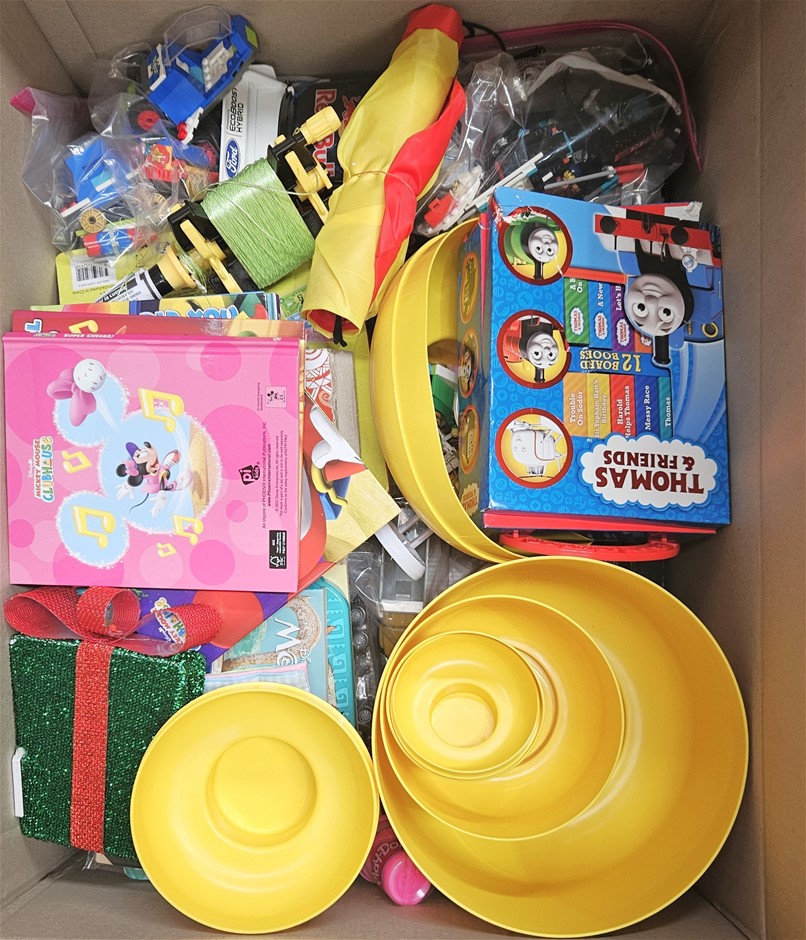 Assorted Children's Toys, Incl: DISNEY & More. N.B: Pieces may be damaged o
