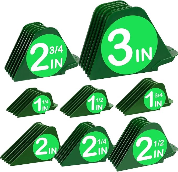 PRIMBARBER  Large Clipper Guards, XL Clipper Guards with 8 Cutting Lengths