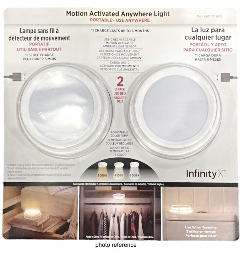 INFINITY X1 Solar Glass Mushroom Landscape Lights 3pc Pack NB: no packaging