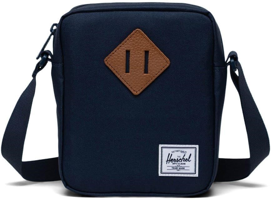HERSCHEL HERITAGE 3L Crossbody With Zippered closure, Navy, 11384-00007-OS.